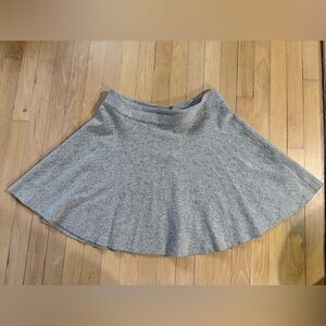 Club Monaco Heather Gray Skater Skirt